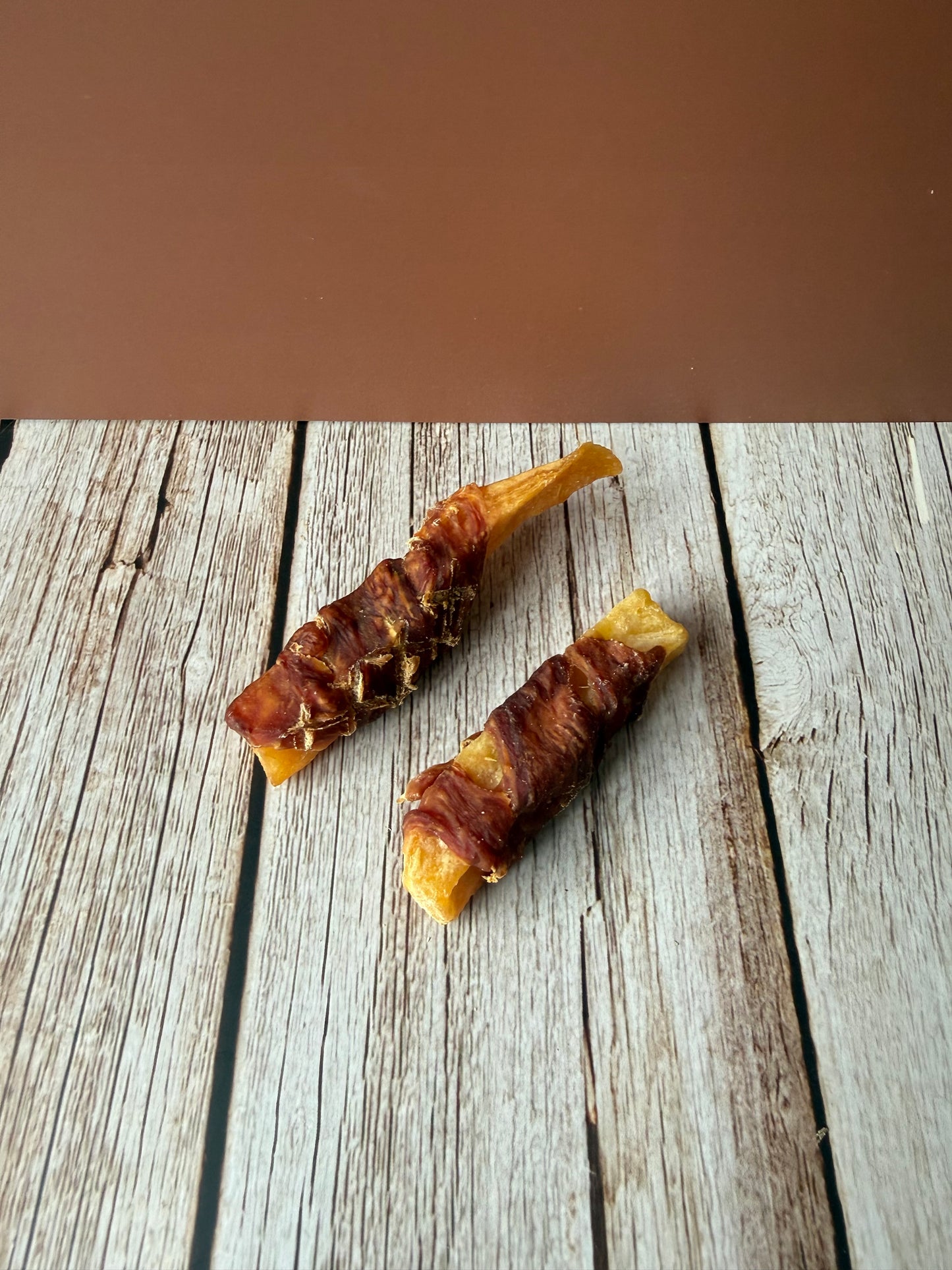 Sweet potato wrapped in duck (2 pieces)