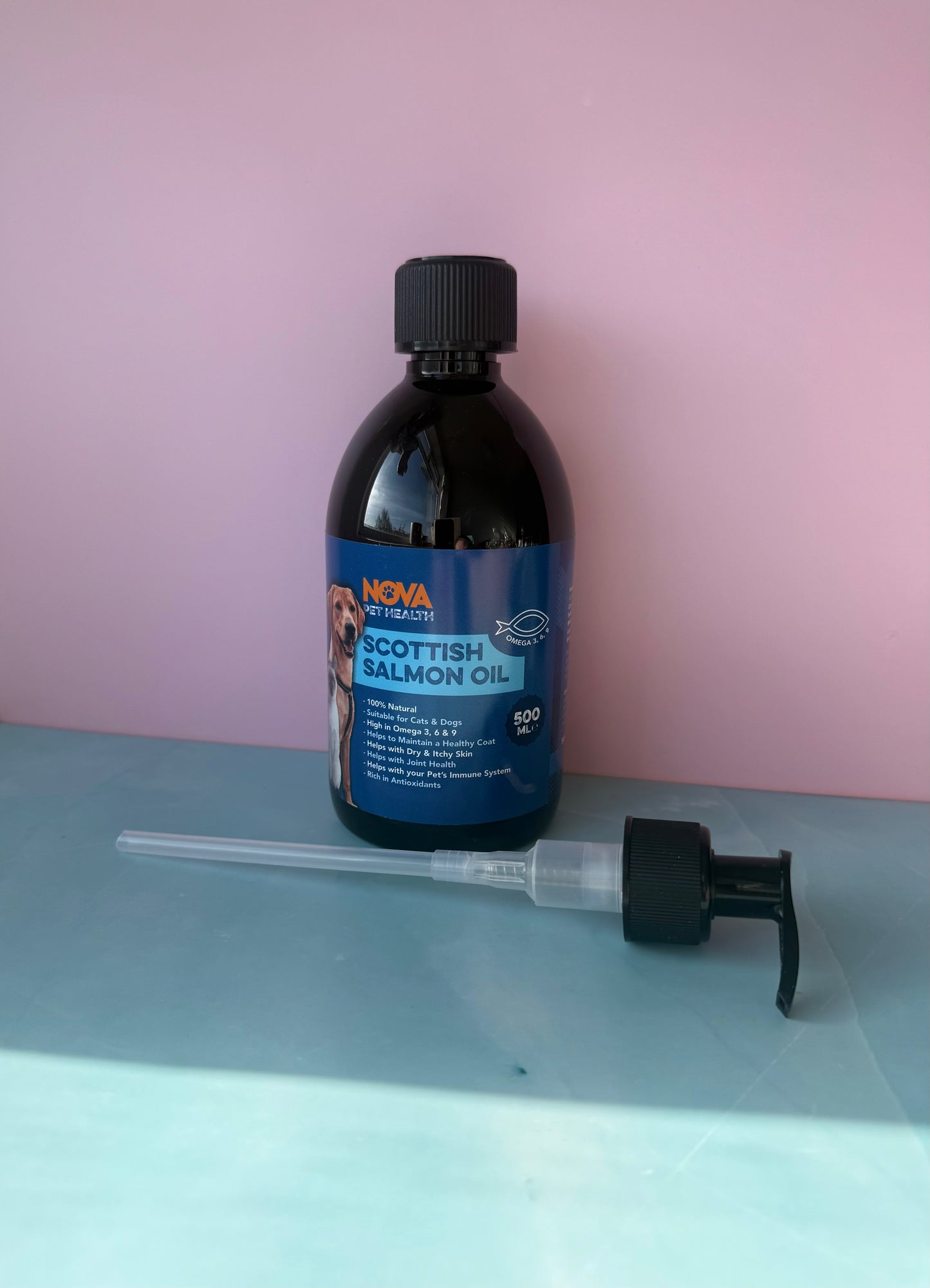 Scottish salmon oil