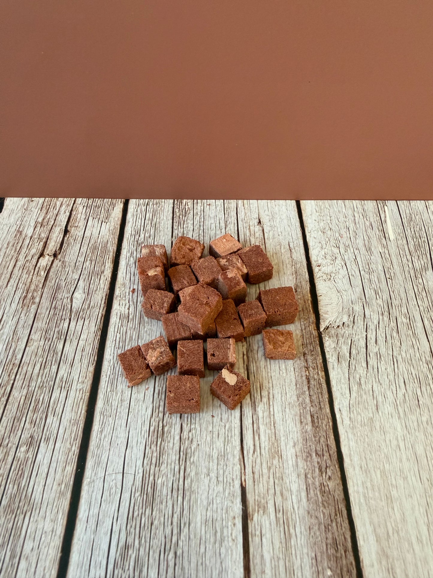 Freeze dried Duck blood cubes
