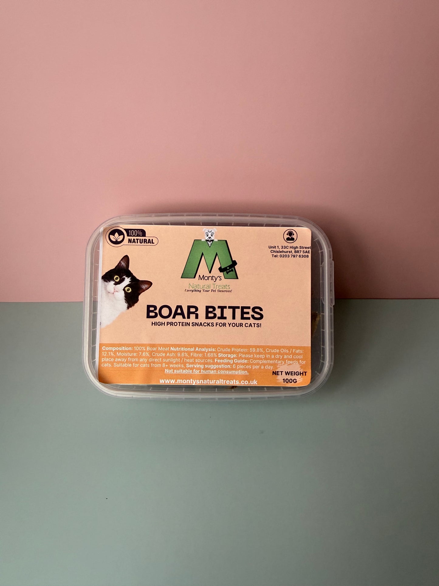 Cat treats 100g - various flavours