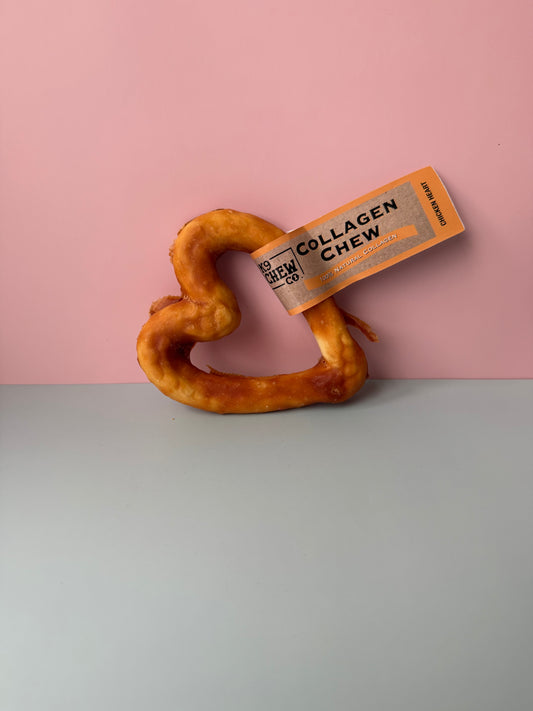 Heart chicken collagen chew