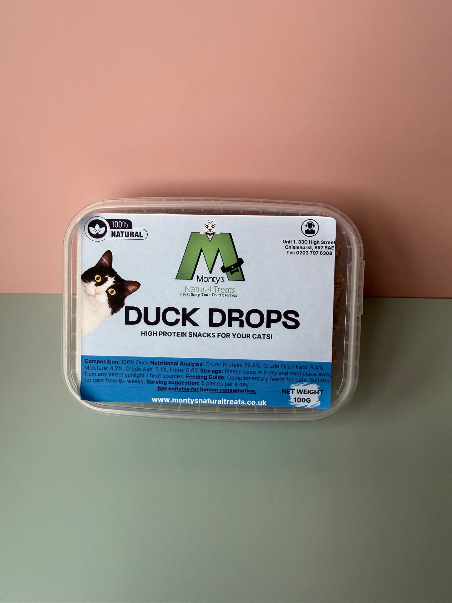 Cat treats 100g - various flavours