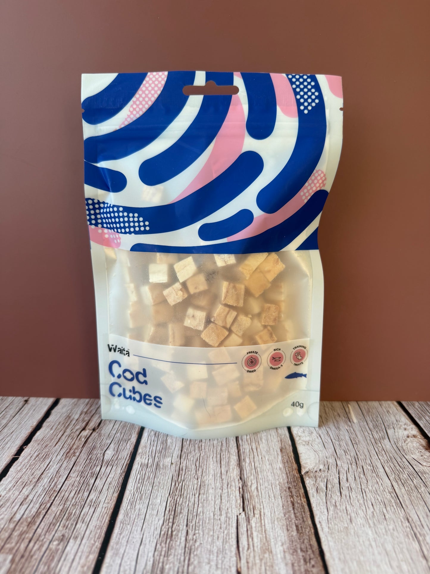 Cod cubes 40g