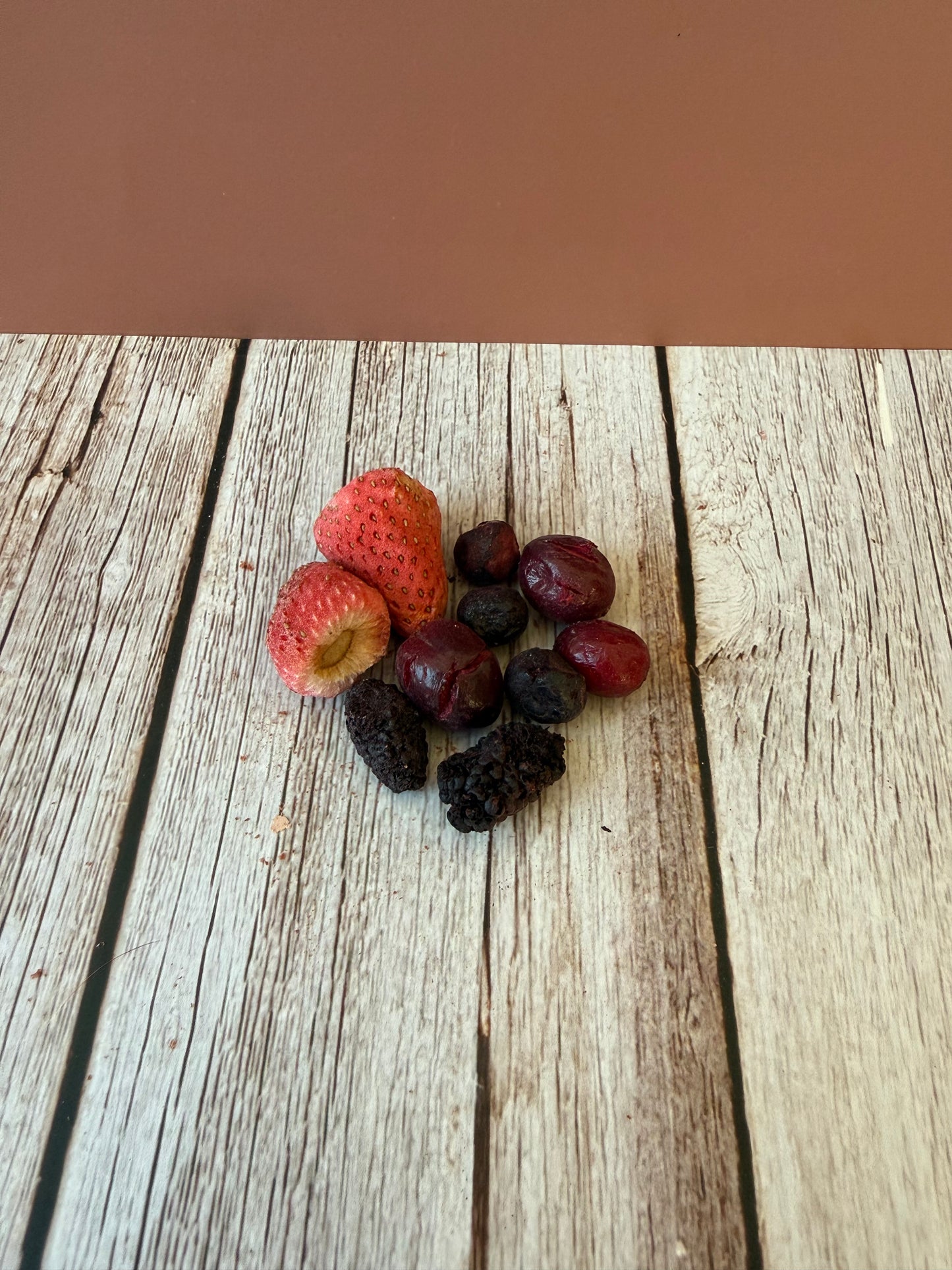 Freeze dried berries