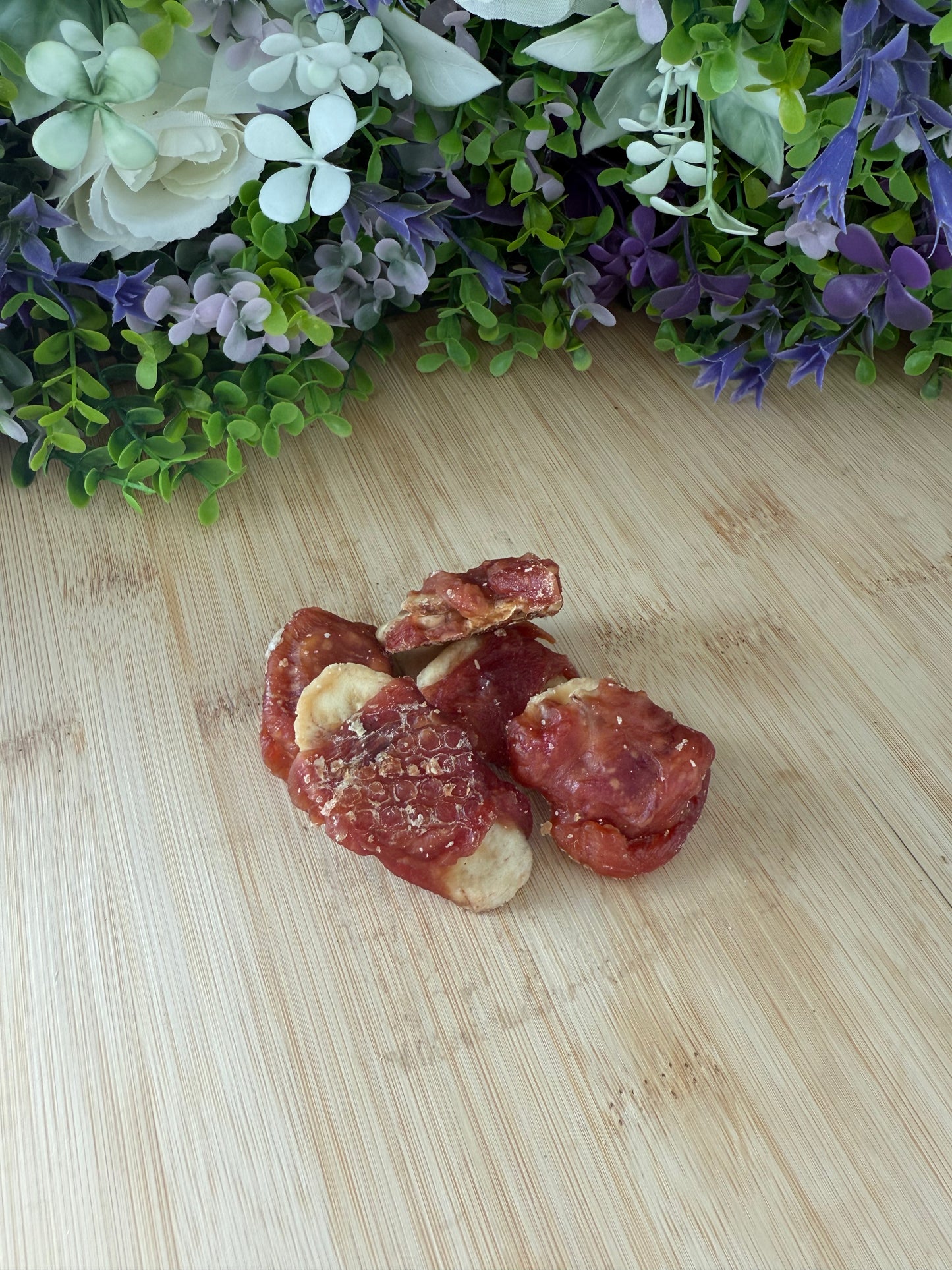 Banana wrapped in duck