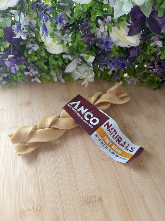 Beef braid with honey