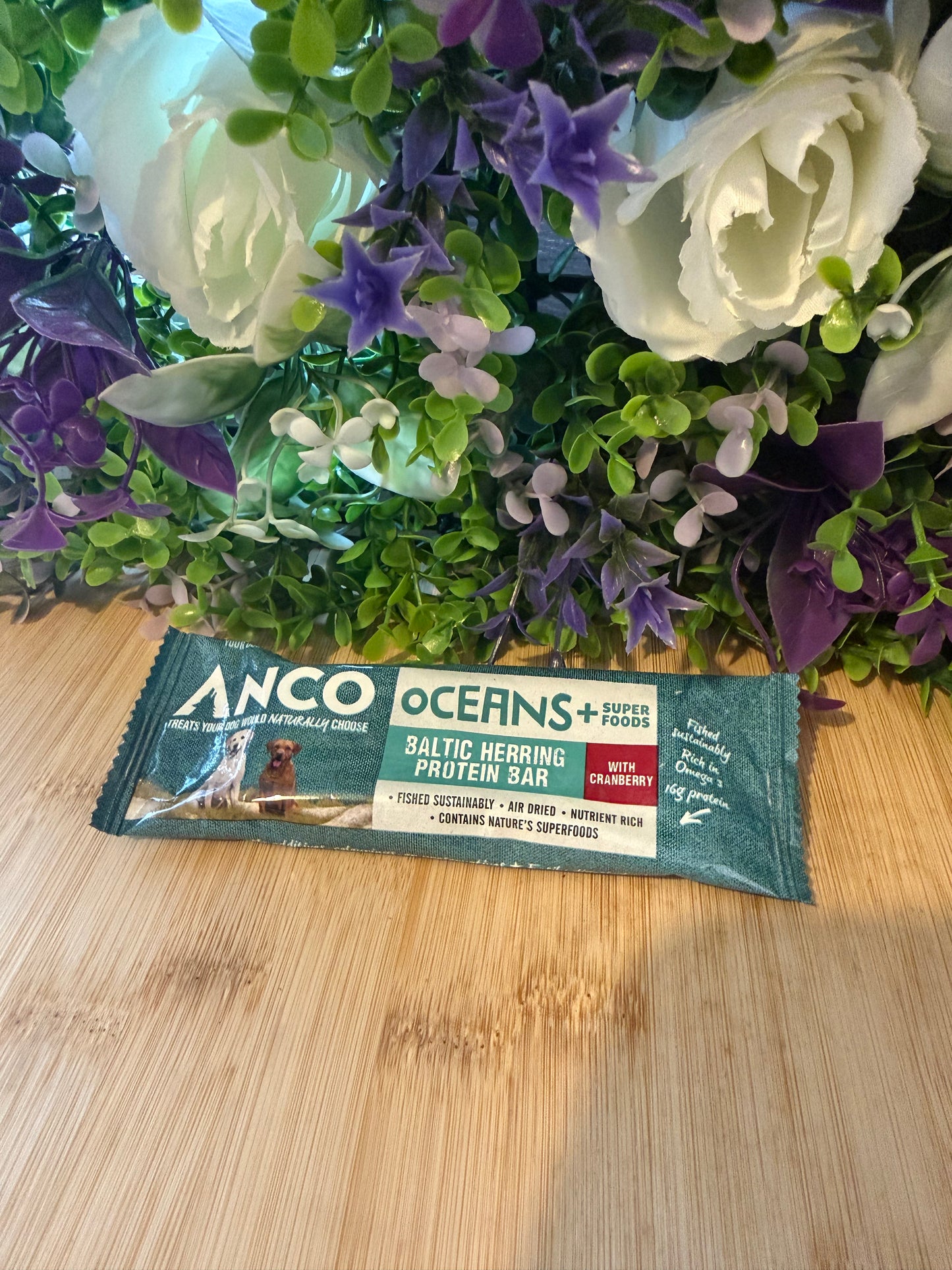 Baltic herring protein bar with Cranberry 25g