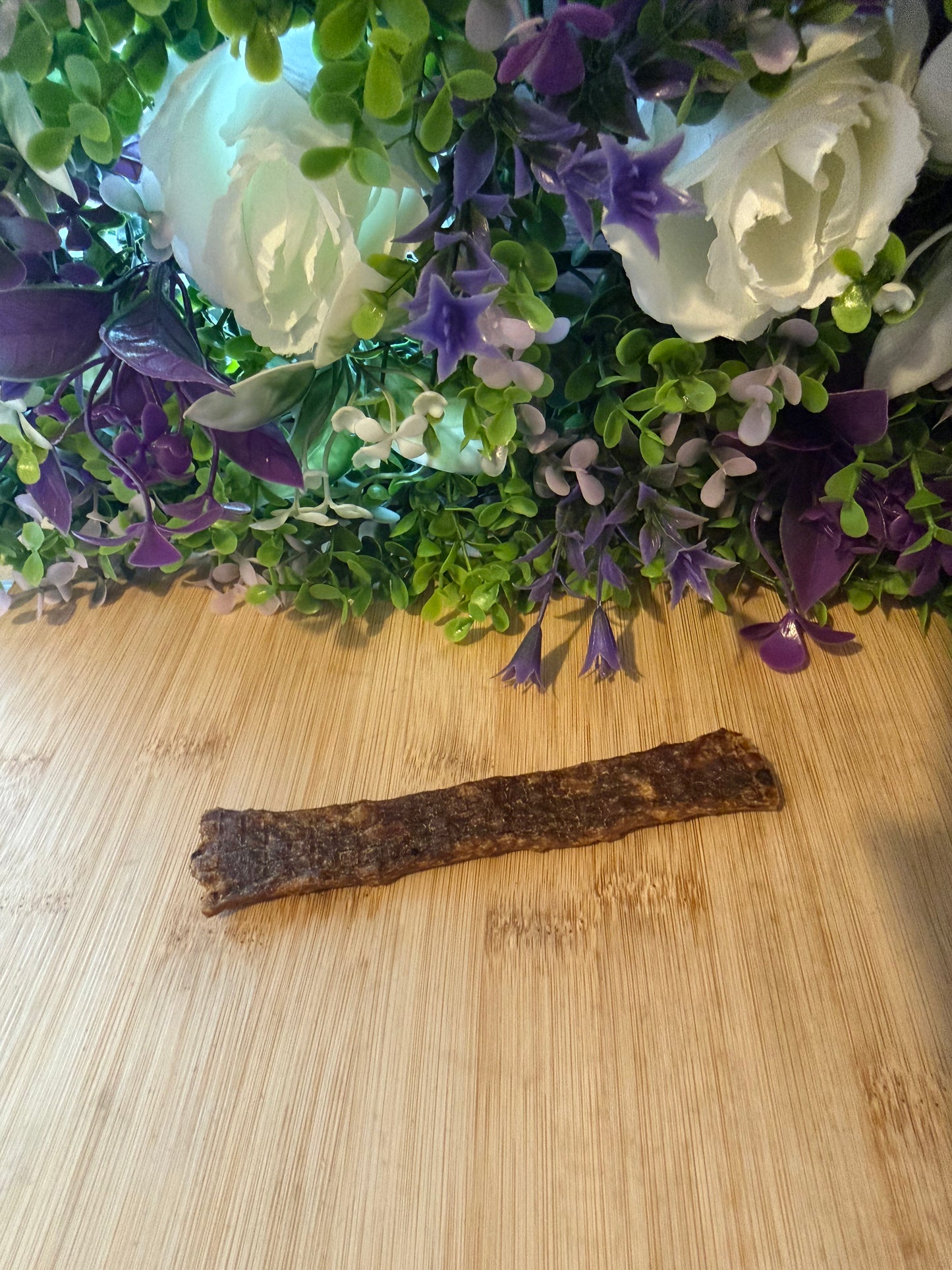 Turkey strip with collagen