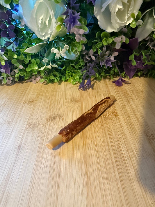 Wrapped chicken stick